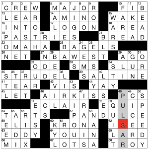 WSJ • 1/27/26 • Tues • "Assorted Baked Goods" • Ron Ammirante • solution • 20260127